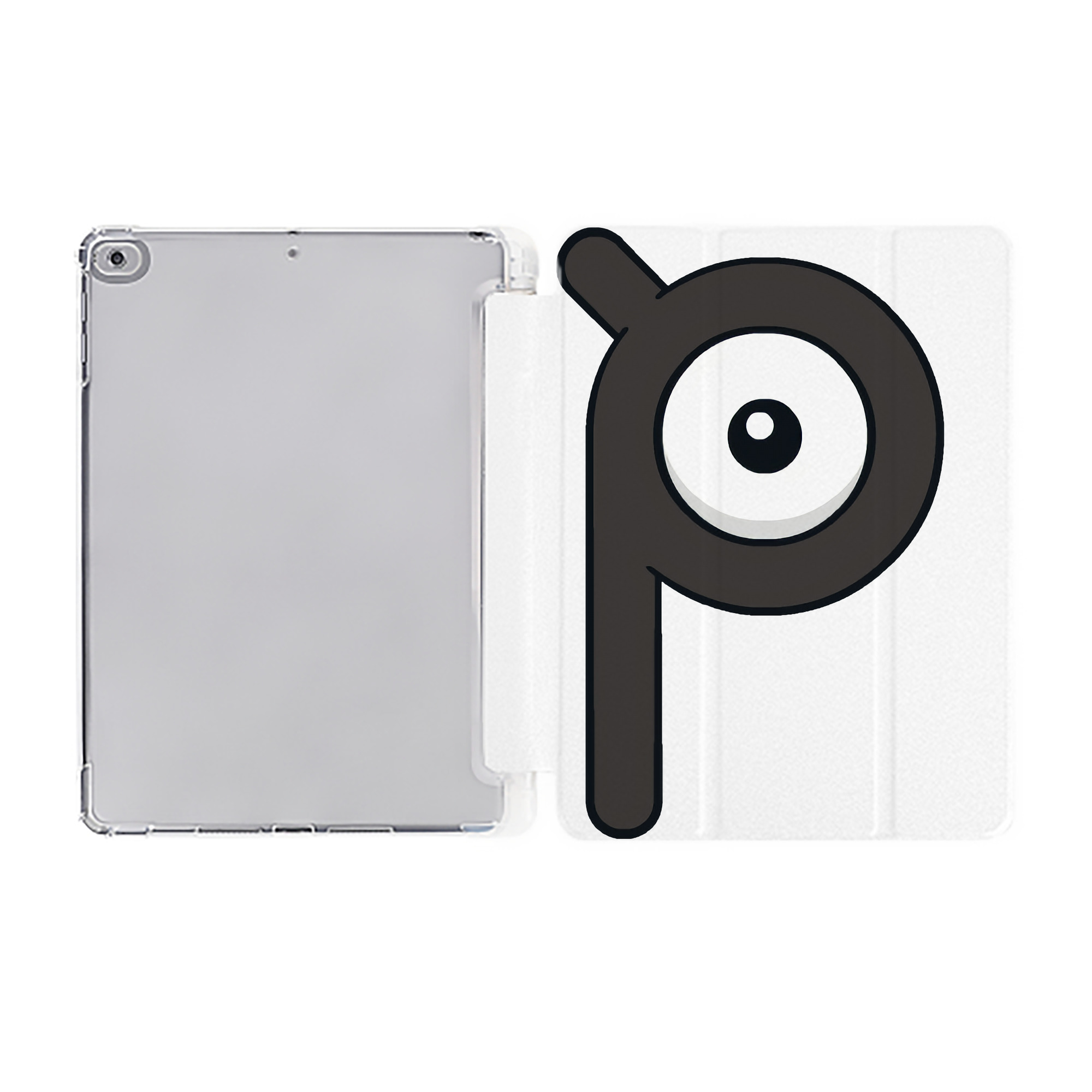 （画像用） ポケットモンスター Pokémon IPad ケース ペン収納付き 三つ折りスタンド PUレザー×シリコン 対応機種9.5/10.5/10.9インチ